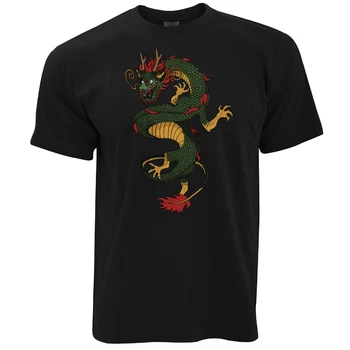 Tradičná Čínska T Shirt Had, Drak Umenie Legenda Folklór Moc Cartoon t shirt mužov Unisex Nové Módne tričko Voľné Veľkosť
