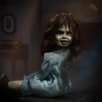 10 inch Living Dead Dolls Exorcist Hnuteľného Akcie Obrázok Halloween horror darček bábika
