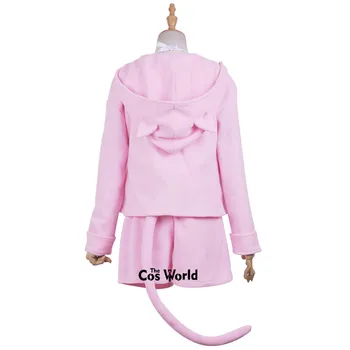 Re Nula Kara Hajimeru Isekai Seikatsu Ram Rem Mačka Pyžamo Nighty Nightgown Sleepwear Jednotné Oblečenie Anime Cosplay Kostýmy