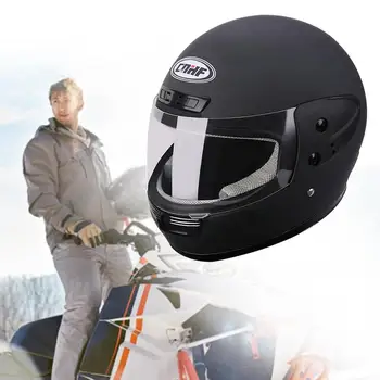 Motocykel Plnú Tvár Elektrické Auto Prilba Zime Teplé Full-Pokrýva Batérie Vozidla Anti-Fog ABS Plast Prilby