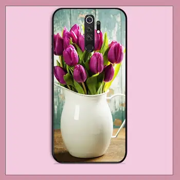 LVTLV Tulipán kvet Luxusné Jedinečný Kryt Telefónu pre RedMi poznámka 9 4 5 5a 6 7 8 9 pro max 4X 5A 8T