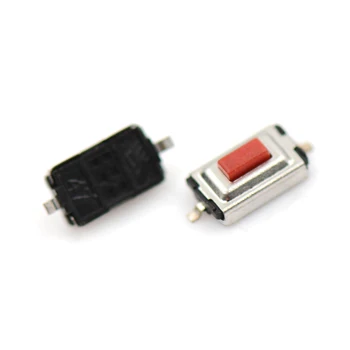 10Pcs/veľa SMD Hmatové Takt Push Button Micro Switch Momentálne Dva Pin stlačte Tlačidlo Prepínač Pre MP3, MP4 3*6*2.5 mm