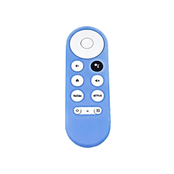 Prachotesný Mäkké Silikónové puzdro Pre Chromecast Diaľkové Ovládanie Ochranný obal pre Google Chromecast TV 2020 Hlas, Diaľkové Ovládanie