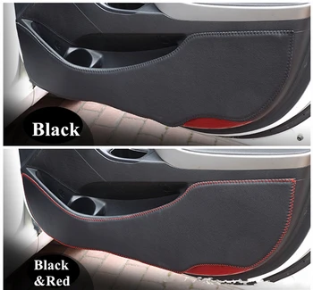 Vlákna, kožené Dvere Auta Anti-Kick Pad Pre Hyundai ix25 (-2020) Kožené Dvere, ochranný Kryt Film Nálepky Strane Film