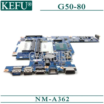 KEFU NM-A362 pôvodnej doske pre Lenovo G50-80 s I3-5005U Notebook doska