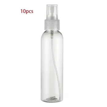 10Pcs 150ml Plastové Prázdne Sprej Fľaše Transparentné Rozprašovačom Kvapaliny Kontajnerov