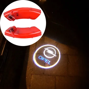 2 ks Auto Logo LED Dvere Vitajte Svetlá Na OPEL ANTARA 2006 2007 - 2013 Ghost Tieň Laserový Projektor s Dovolením Lampa