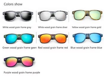 Nové Módne Značky Slnečné Okuliare Muži Ženy 2019 Pilot Čierne Póry Dreva Okuliare Jazdy Zrkadlo Okuliare Zrkadlo Oculos De Sol Gafas