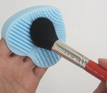 Silikónové make-up Štetec Cleaner Čistí kefy na Umývanie Štetca Kremíka Rukavice Práčky Rada Kozmetické Čistenie Nástrojov pre make-up štetce