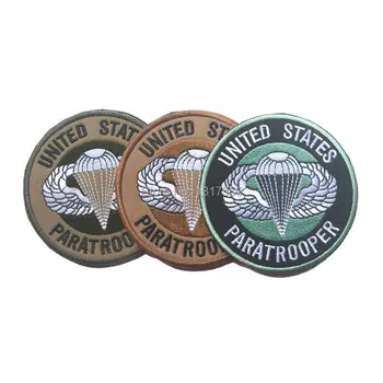 Výšivky Odznak Spojené Štáty Výsadkár Vojenské Vyšívané Odznaky Taktické Patch Vonkajšie Príslušenstvo, Oblečenie Spp Taška