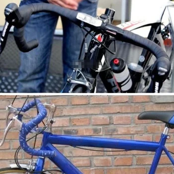 Cestný Bicykel Bicykel Riadidlá pásky Kamufláž, jazda na Bicykli Zvládnuť Pás Cork Wrap s Barom Zástrčky 8 Farieb FZE001