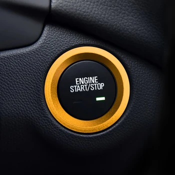 Pre Chevrolet Rovnodennosti 2017-2019 ŠTART Motora Tlačidlo Nahradiť Kryt Tlačidlo STOP Príslušenstvo Prepínač Dekorácie Univerzálne Príslušenstvo