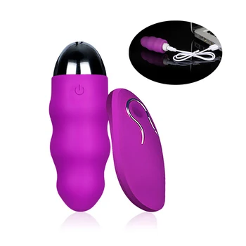 Sex Skákanie Vajcia Vibrátor Stimulátor Klitorisu USB Nabíjateľné Bezdrôtové Diaľkové Bullet Vibrátory Sexuálne Hračky pre Ženy, Erotické Hračky