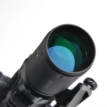 Sight 1.5-4x30 Taktické Puška Rozsah RGB Tri-Svetelné Mil-Dot Reticle Riflescope s 20 mm Picatinny Rail pre Lov
