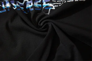 LINDSEY SEADER pánske T-shirt Hip Hop Nadrozmerné Lightning AI Hlava Japonskej Bavlna Bežné Harajuku Krátke Rukáv Top Tees Tshirts