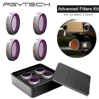 PGYTECH Filter Rozšírené na kolesá Mavic 2 Zoom Objektív Fotoaparátu Filtre pre DJI Mavic 2 Zoom Drone Príslušenstvo DJI Mavic 2 Zoom Nd Filtre