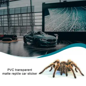 3D Spider Lizard Scorpion Auto Nálepky 3D zvierat vzor Vozidla Okno, Zrkadlo, Nárazník Odtlačkový Dekor odolný voči Vode Vysoká lepivosť
