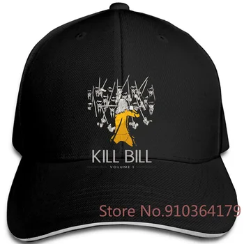 Kill Bill Vol. 1 tak, Quentin Tarantino Uma Thur Black Mamba film Lumbálna Pohode nastaviteľné čiapky šiltovku Muži Ženy