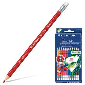 Farebné ceruzky gumička Staedtler (Nemecko) 