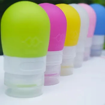 Propagácia Vysoko Kvalitné Matné Silikónové Kozmetické Pohárov Naplniteľné Kúpeľové Soli Šampón Fľaše Krém Na Ruky Make-Up Skladovacích Kontajnerov