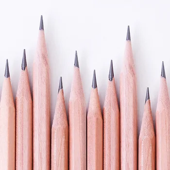 50 ks Študent Písanie Ceruzkou s Guma Gumy Vedúci Skúšky Umenie Maľba Kresbu Ceruzkou Bezpečnosti Denník 2B/HB Hexagon Prút
