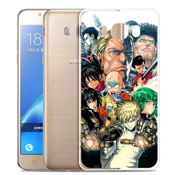 Telefón Prípadoch Pre Samsung J8 Prípade, že Jeden Úder Muž Anime Pre Samsung J7 J5 J6 Rozkvet 2017 J4 Plus J3 2018 J2 Core jasné, Mäkké Pokrytie