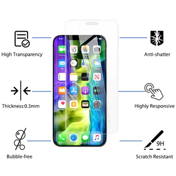 Tvrdené Sklo pre iphone 12 Mini Pro Max prípade HD Ochranná Fólia pre Apple iphone12 12Mini iphone 12 12Pro Chránič Sklo