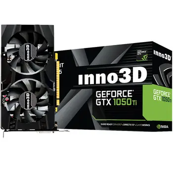 Inno3D/GeForce GTX1050 Ti čierneho zlata ultimate 1290 MHZ ~ 1392/7000 4 gb / 128 - bit GDDR5 PCI - E grafickej karty