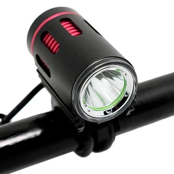 ŠIJE-Požičovňa Svetlo XM-L2 LED 2000l Predné Koleso Vedúci Svetlo Batériu, Nabíjačku na Koni Cycing Svetlo Európskej Štandardnej Nabíjačky