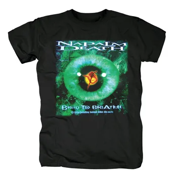 Bloodhoof Napalm Death Alternatívny Metal pop music new black cooton T-shirt Ázijské Veľkosť