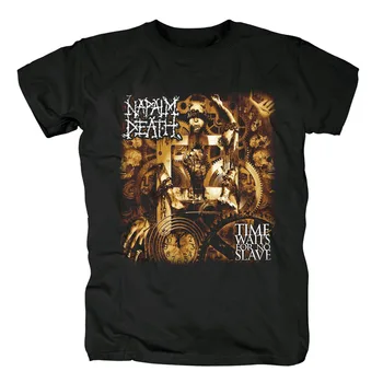 Bloodhoof Napalm Death Alternatívny Metal pop music new black cooton T-shirt Ázijské Veľkosť