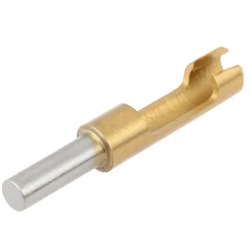 Zlaté 4Pcs/set 6 mm 8 mm 13mm 16 Kolo Drieku Titán Potiahnutý Tenon Plug Rezačky Dreva Plug Otvoru Frézy pre Drevospracujúci Nástroj