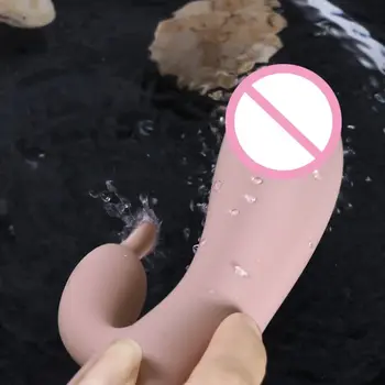 10 Rýchlosti G-Spot Vibrátor sexuálnu Hračku, Silikónové Nabíjateľná Dildo pre Ženy Nepremokavé Vibračný Stimulátor Klitorisu Dospelých