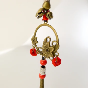 Jingdezhen Keramické Šperky Kvet Dlhé Lano Keramické Korálky prívesok Náhrdelníky Ručné DIY módny Náhrdelník pre ženy #EY105