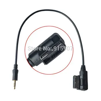 Zihan Médií V AMI MDI Stereo 3.5 mm Audio Aux kábel Kábel Adaptéra pre Auta VW AUDI A4 A6, Q5 Q7