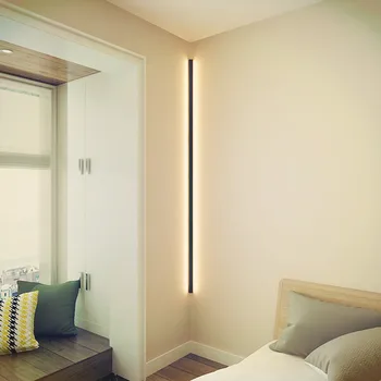 Nordic Minimalistický tvorivosti Rohu LED Nástenné Svietidlo Moderného dizajnu Interiérové Svietidlo Nástenné svietidlo pre Obývacia Izba, Spálňa Foyer