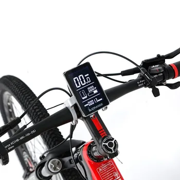 Nové E100carbon vlákniny batérie s vstavaným-in 36v10a stredu disku elektrickej energie horský bicykel 11speed olej kotúčové brzdy elektrický bicykel