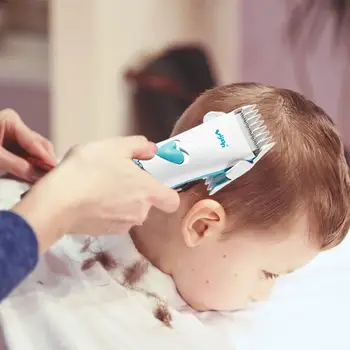 Dieťa Elektrické Hair Clipper Profesionálny USB Nabíjateľné Nepremokavé Zastrihávač Chĺpkov Clipper Pre Baby & Detí Účes na Domáce používanie