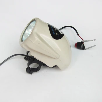Retro Moderný 24V Elektrický Skúter Svetlometu s Horn Jasné LED Bicykle Vedúci Svetlo Cyklistické Osvetlenie Noc