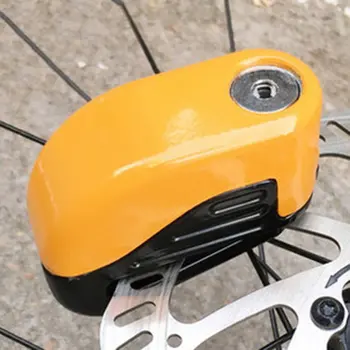 Požičovňa Zámok Mountain Bike Zamky Elektrické Auto Zámok na Motocykel, Alarm Disk uzamykateľný Proti krádeži Zámok