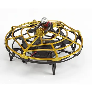 Ručné Drone Snímaním, Ovládanie Lietajúce otočný ovládač s LED Svetlom Nabíjateľná Lietajúce UFO Ručné ovládanie Quadcopter Indukčné T