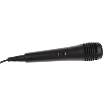 Jednosmerný Káblové 6.35 mm Dynamický Mikrofón, Nástroj Mikrofón pre Karaoke Nahrávanie Hlasu