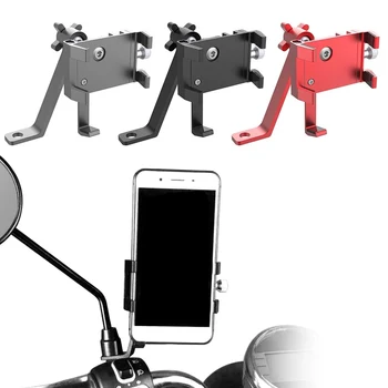 Zliatina hliníka Požičovňa Riadidlá Telefón Pripojiť GPS Držiak na Motocykel, Stojan, Držiak Päť Pazúrov Dizajn 360 Stupňové Otáčanie