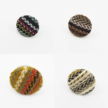 DandieFashionable kusov pletených a kovové krúžky, jednoduché, retro ženské príslušenstvo