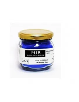 MIR prášok pigment 150ML zámorských Modrá