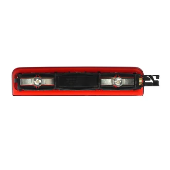 MagicKit LED Zadné Vysokej Úrovni Brzda Stop Svetlo Lampy Pre VW Caddy MK3 2004-Červená Objektív