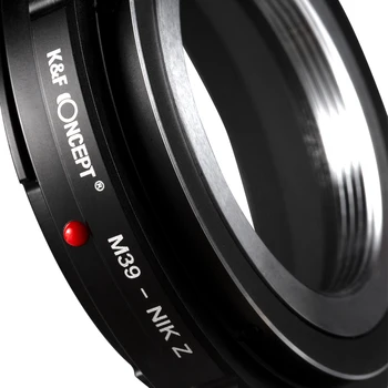 Nové K&F Koncept adaptér pre Leica M39 mount objektív Nikon Z6 Z7 Z50 fotoaparát doprava zadarmo