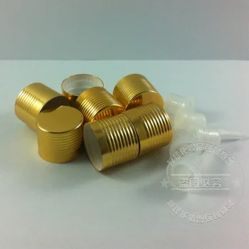 Lesklé zlato hliník skrutkovací uzáver,môže zápas s esenciálny olej, fľaša,krku, veľkosť:18 mm,typ:18/410