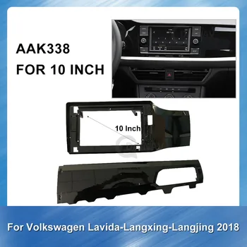 2 Din autorádia Fascia rám pre Volkswagen Lavida langxing langjing 2018car Stereo Panel Dash Mount Výbava Inštalačný Držiak Rámu