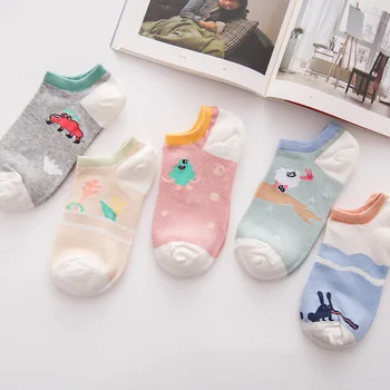 2Pairs/Veľa Kreslených Ženy Ponožky, Bavlnené Ponožky pančuchový tovar Harajuku Japonské Sladkosti Ponožky Ženy Zábavné Črievičku Ponožky Teplé Ponožky Žena